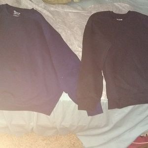 2 Gildan Dry Blend shirts